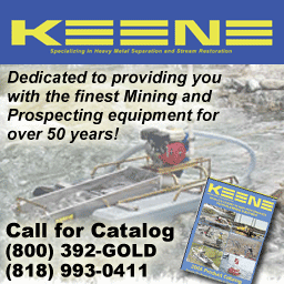 Small-scale and commercial suction gold dredges.