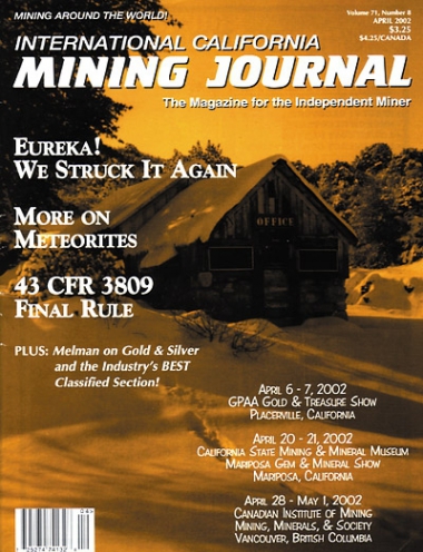April 2002 (Vol. 71, No. 8)