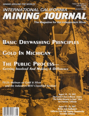 August 2001 (Vol. 70, No. 12)