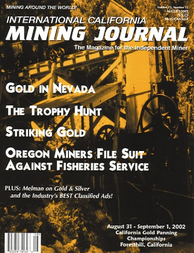 August 2002 (Vol. 71, No. 12)